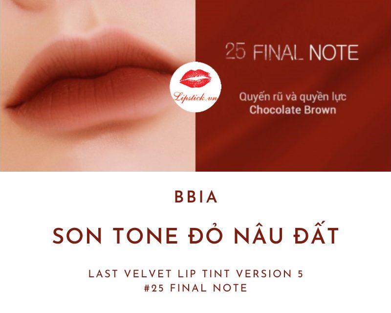 Son Bbia 25 Final Note