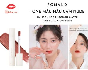 Son Romand Hanbok 07 Onion Beige