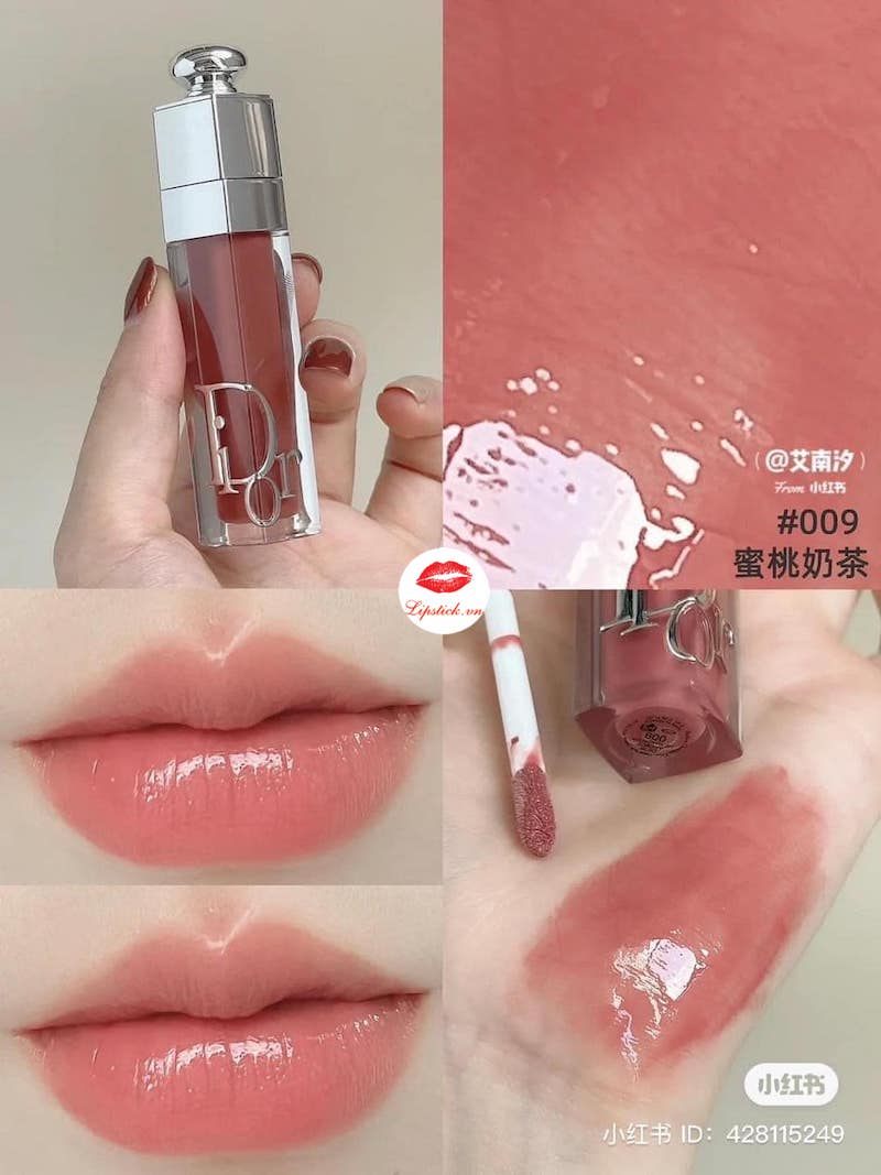 Son Dior 608 Sweet Pink Addict Stellar Shine Màu Hồng Cherry Limited