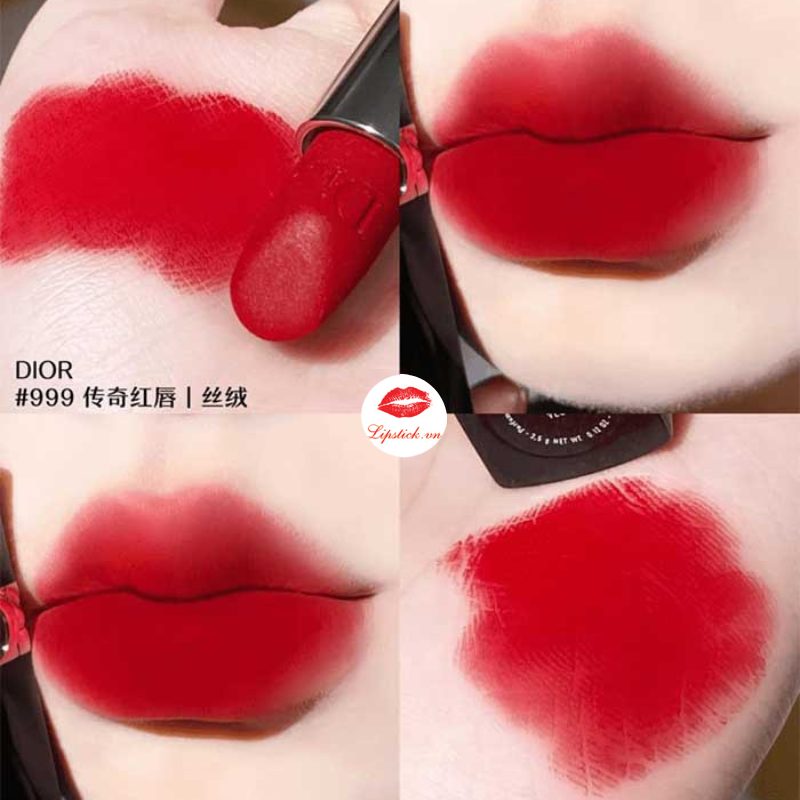 Son Dior Matte 999  Đỏ tươi HOT NHẤT MỚI NHẤT Dòng Dior Rouge