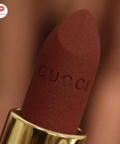 son gucci màu đỏ đất
