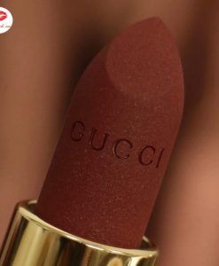 son gucci màu đỏ đất