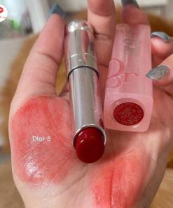 son dưỡng dior 8 màu đỏ đất