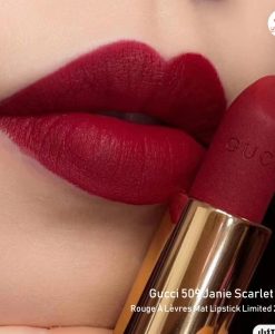 son gucci màu đỏ lạnh