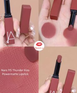 nars thunder kiss hồng hoa cà