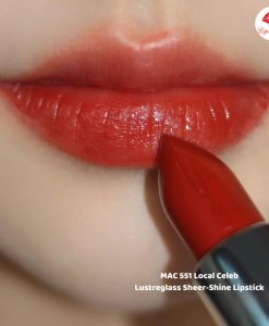 son mac màu cam cháy