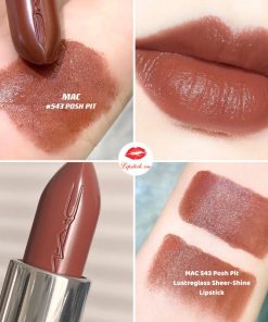 son mac màu đỏ cam đất