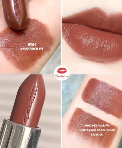 son mac màu đỏ cam đất