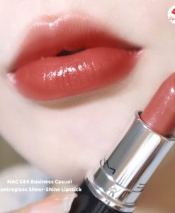 son mac màu đỏ hồng đất