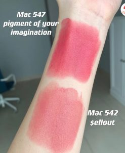 son mac màu hồng đào