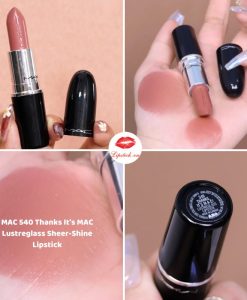 son mac màu hồng nâu