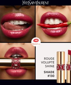 son ysl màu hồng đỏ