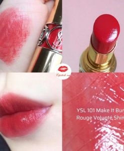 son ysl màu đỏ dâu