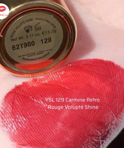 son ysl màu đỏ rượu