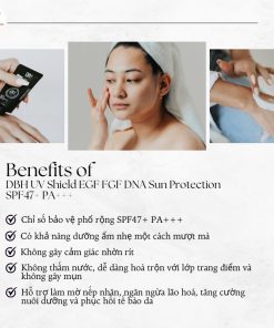 kem chống nắng dbh cho da dầu mụn 1