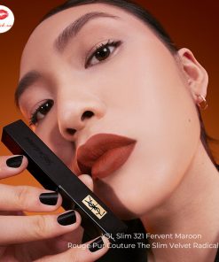 son ysl slim 321 fervent maroon