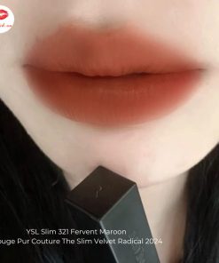 ysl slim 321 fervent maroon