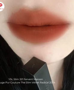 ysl slim 321 fervent maroon