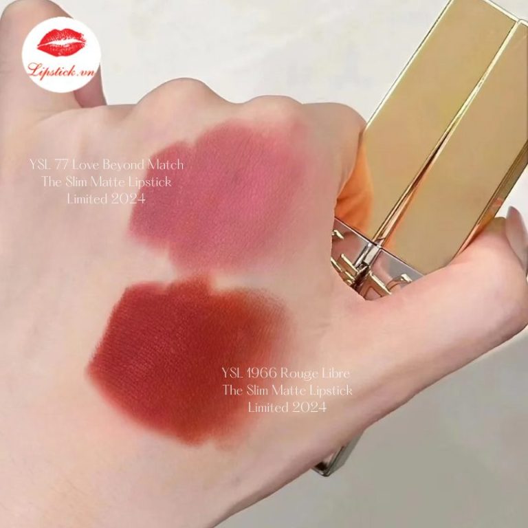 Son YSL Màu 1966 Rouge Libre The Slim Matte Limited 2024