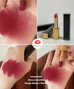 chanel rouge allure l extrait 824 rose invincible