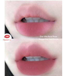 son dior màu hồng gỗ ánh tím