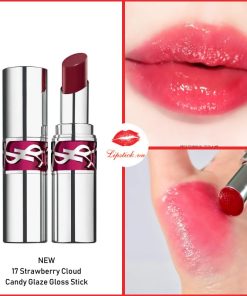 son dưỡng ysl 17 strawberry cloud